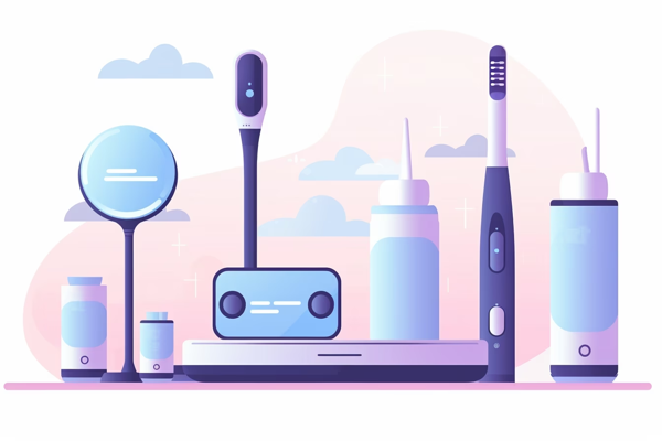 teeth-whitening tongue-scraper dental-floss